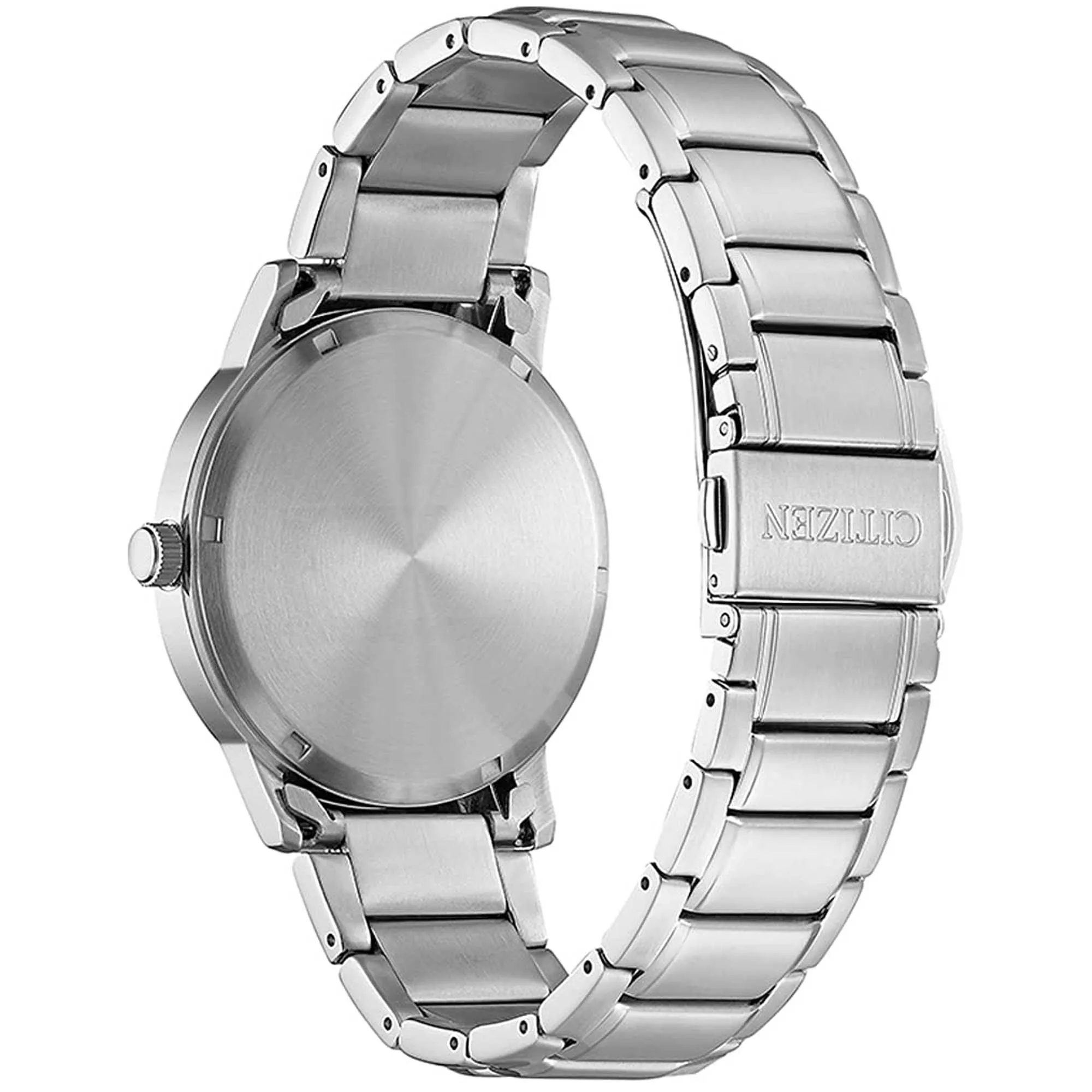 Citizen Men's Watch - Eco-Drive Blue Dial Silver Tone Steel Bracelet | AW1670-82L