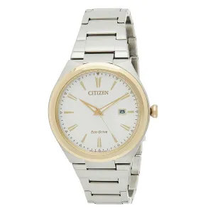 Citizen Men's Watch - Eco-Drive Date Silver Stainless Steel Bracelet | AW1374-51B