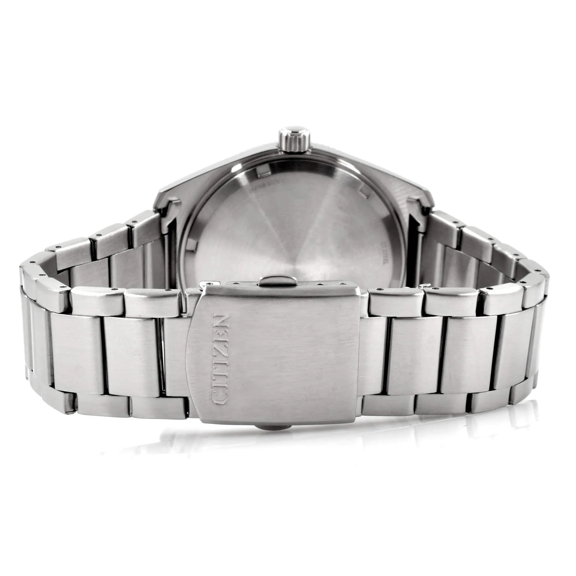Citizen Men's Watch - Eco-Drive Orange Dial Stainless Steel Bracelet | AW1760-81X