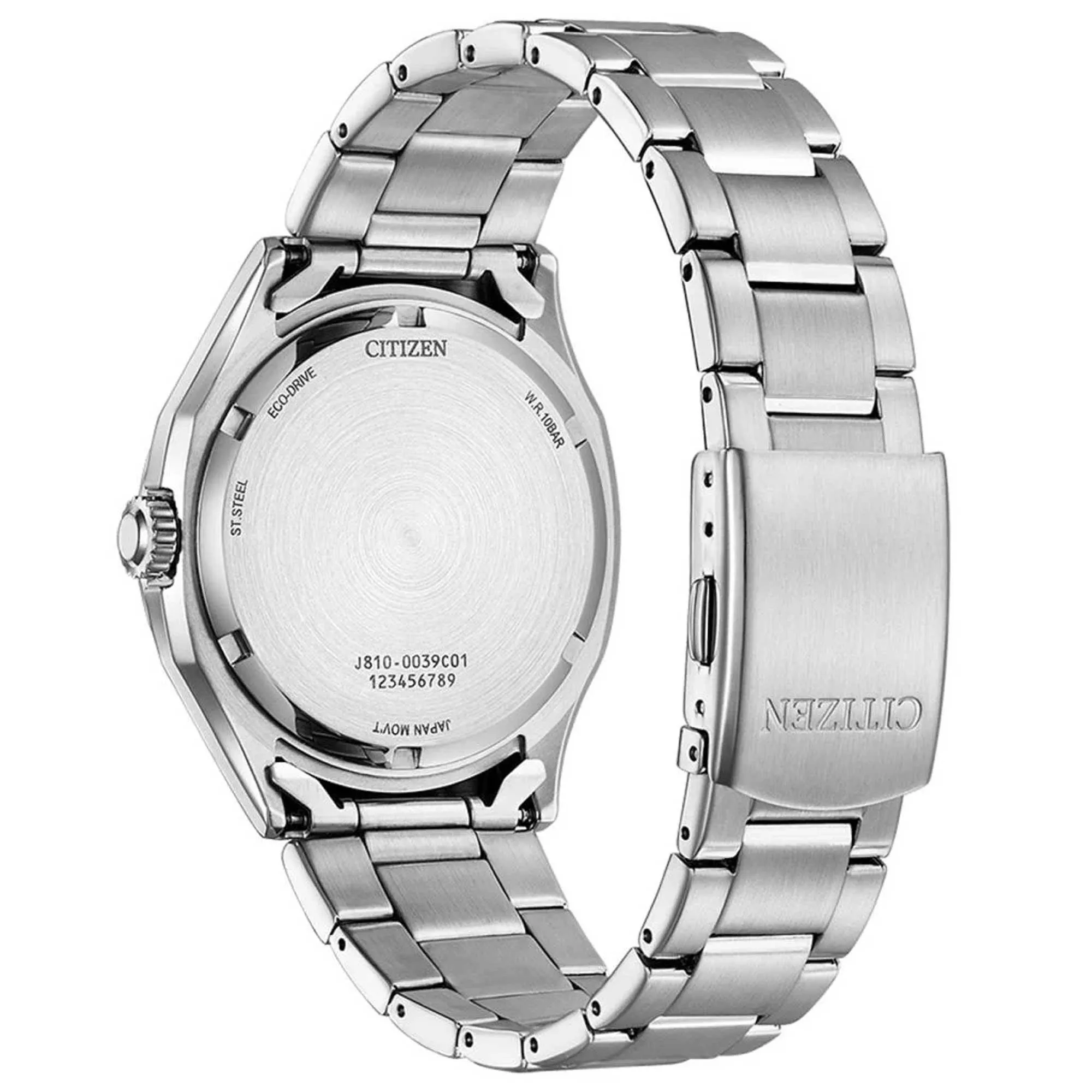 Citizen Men's Watch - Eco-Drive Power Reserve Black Dial Steel Bracelet | AW1750-85E