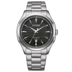 Citizen Men's Watch - Eco-Drive Power Reserve Black Dial Steel Bracelet | AW1750-85E