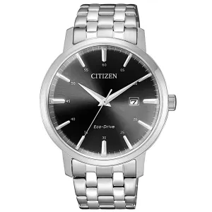 Citizen Men's Watch - Eco-Drive Power Reserve Black Dial Steel Bracelet | BM7460-88E