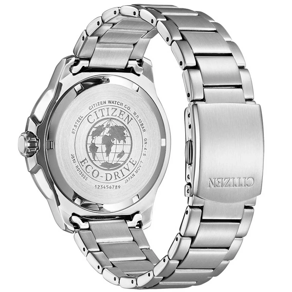 Citizen Men's Watch - Eco-Drive Power Reserve Blue Dial Silver Bracelet | AW1525-81L
