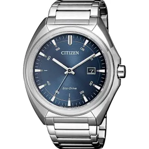 Citizen Men's Watch - Eco-Drive Power Reserve Blue Dial Steel Bracelet | AW1570-87L