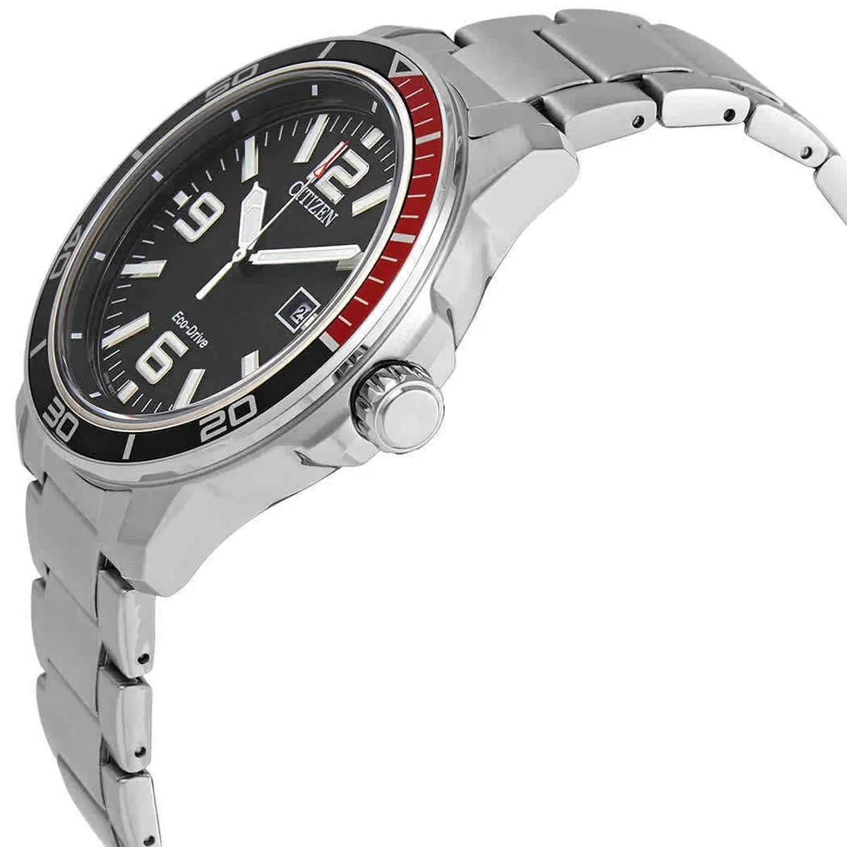 Citizen Men's Watch - Eco-Drive Power Reserve Silver Steel Bracelet | AW1520-51E