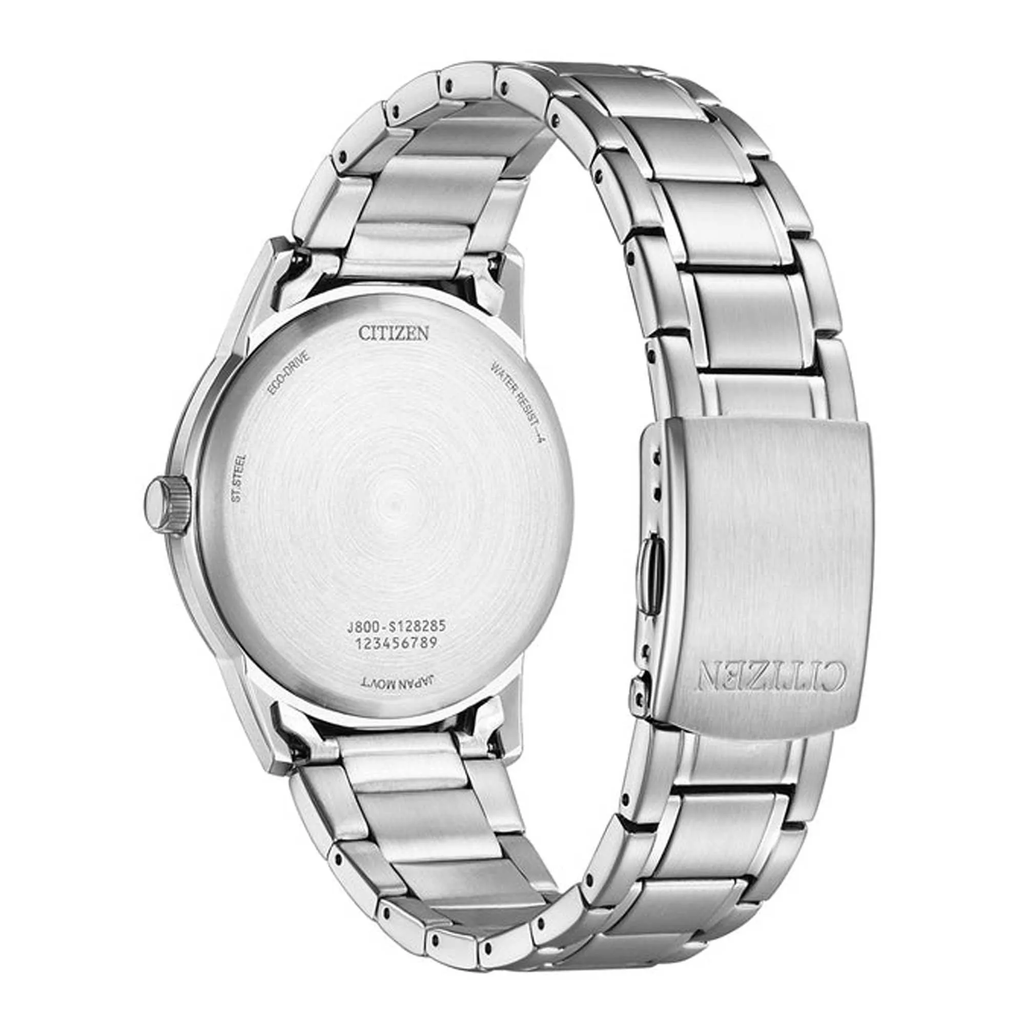 Citizen Men's Watch - Eco-Drive Silver Dial Stainless Steel Bracelet | AW0100-86A