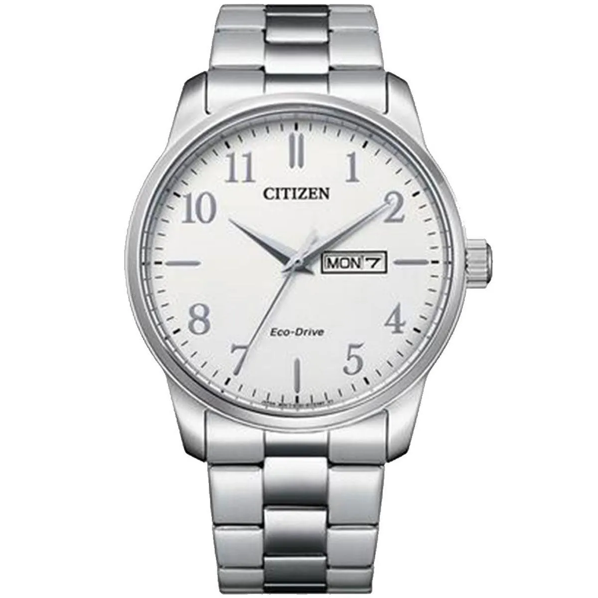 Citizen Men's Watch - Eco-Drive Silver Dial Stainless Steel Bracelet | BM8550-81A
