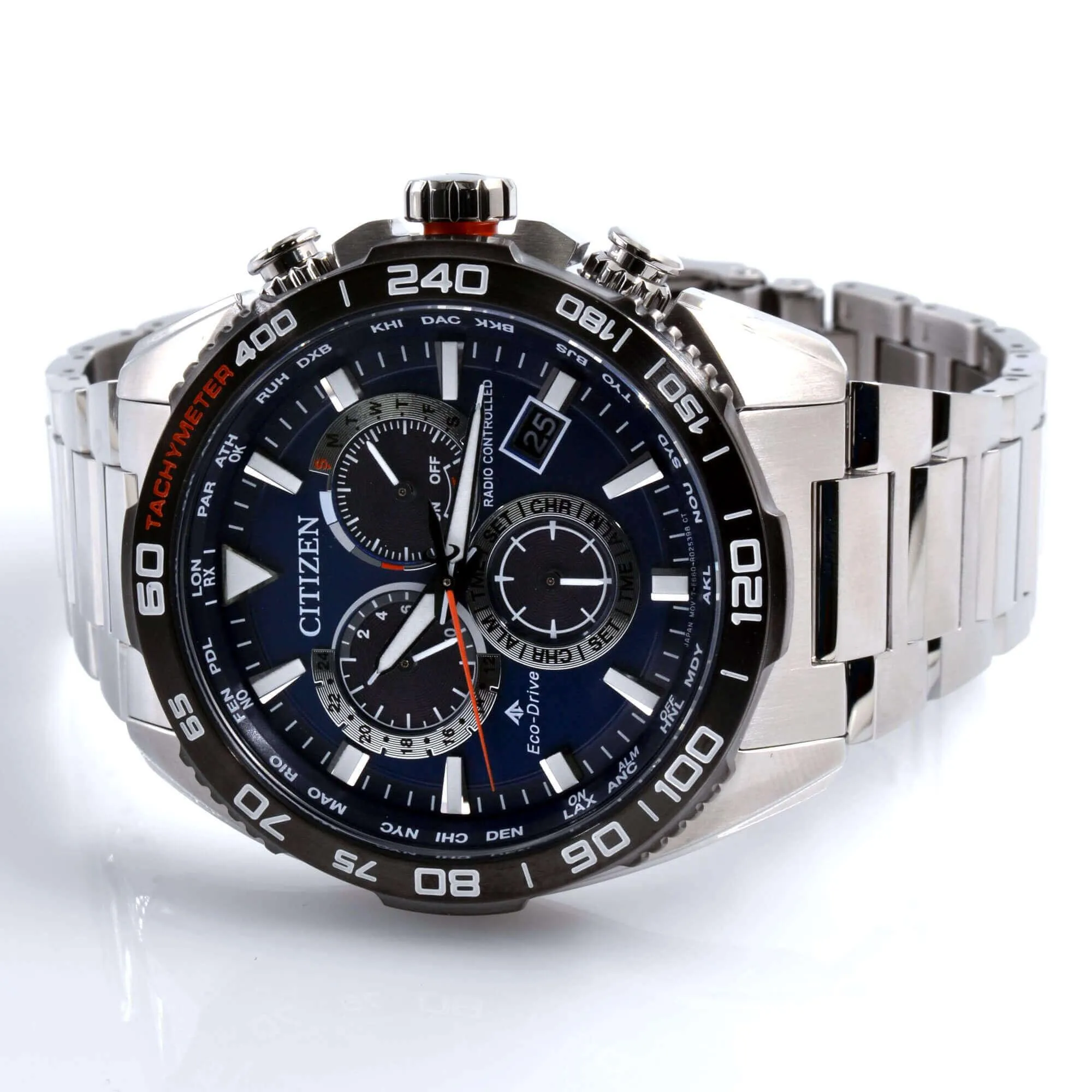 Citizen Men's Watch - Promaster Chronograph Alarm Blue and Black Dial | CB5034-82L