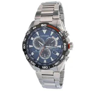 Citizen Men's Watch - Promaster Chronograph Alarm Blue and Black Dial | CB5034-82L
