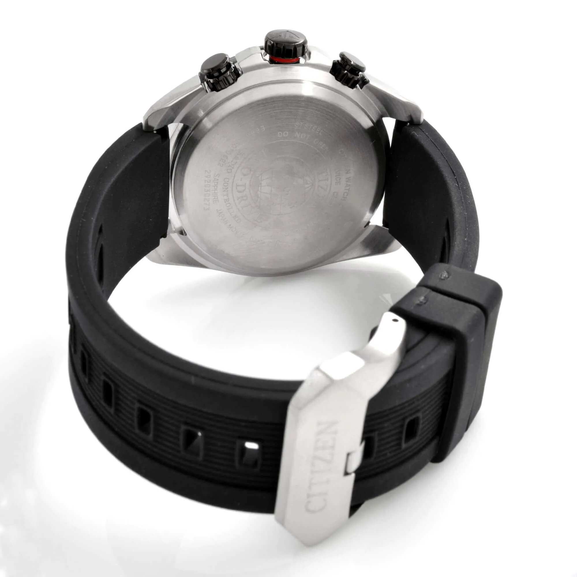 Citizen Men's Watch - Promaster Chronograph Black Polyurethane Strap | CB5036-10X