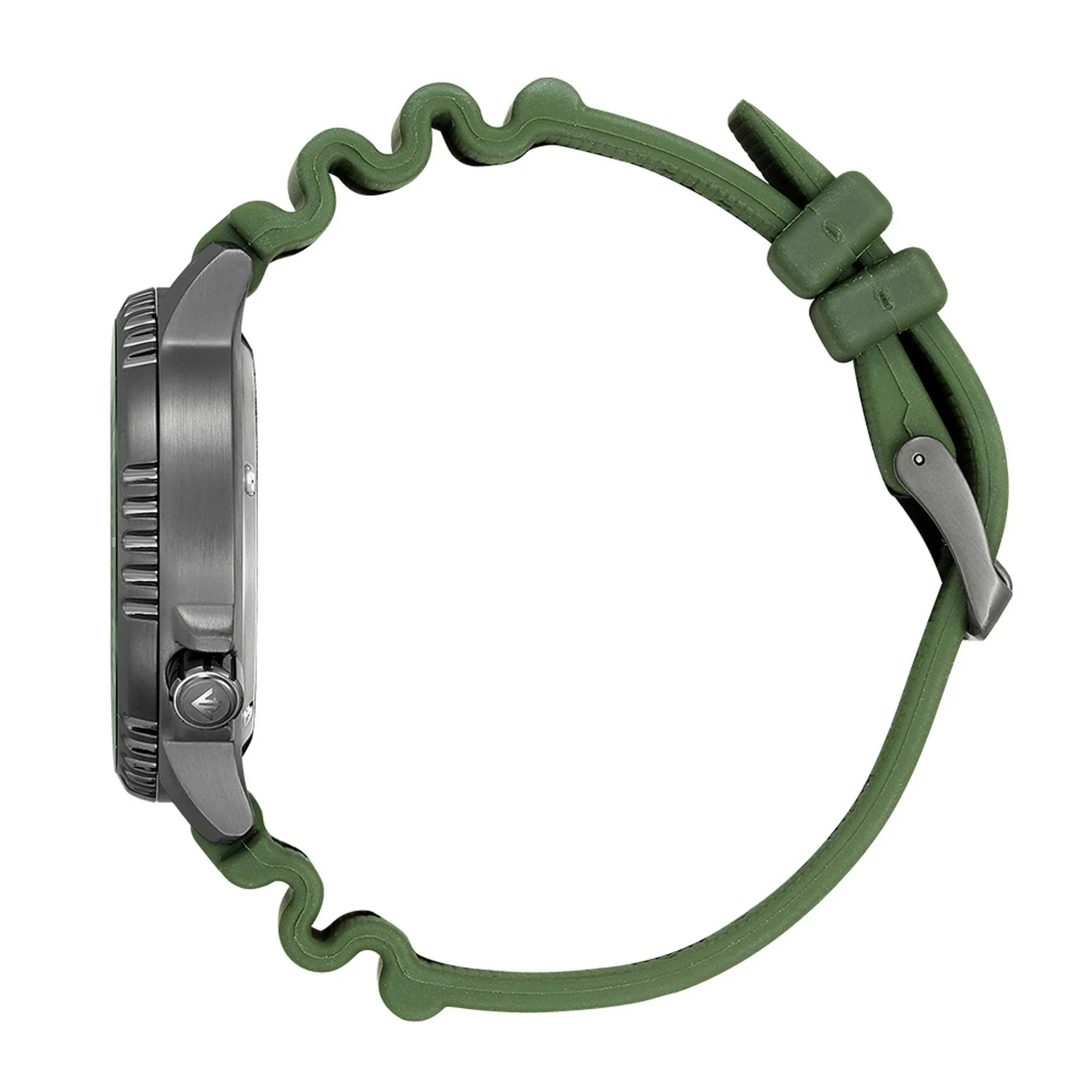 Citizen Men's Watch - Promaster Eco-Drive Olive Green Dial Rubber Strap | BN0157-11X