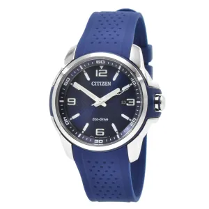 Citizen Men's Watch - Weekender Date Midnight Blue Polyurethane Strap | AW1158-05L