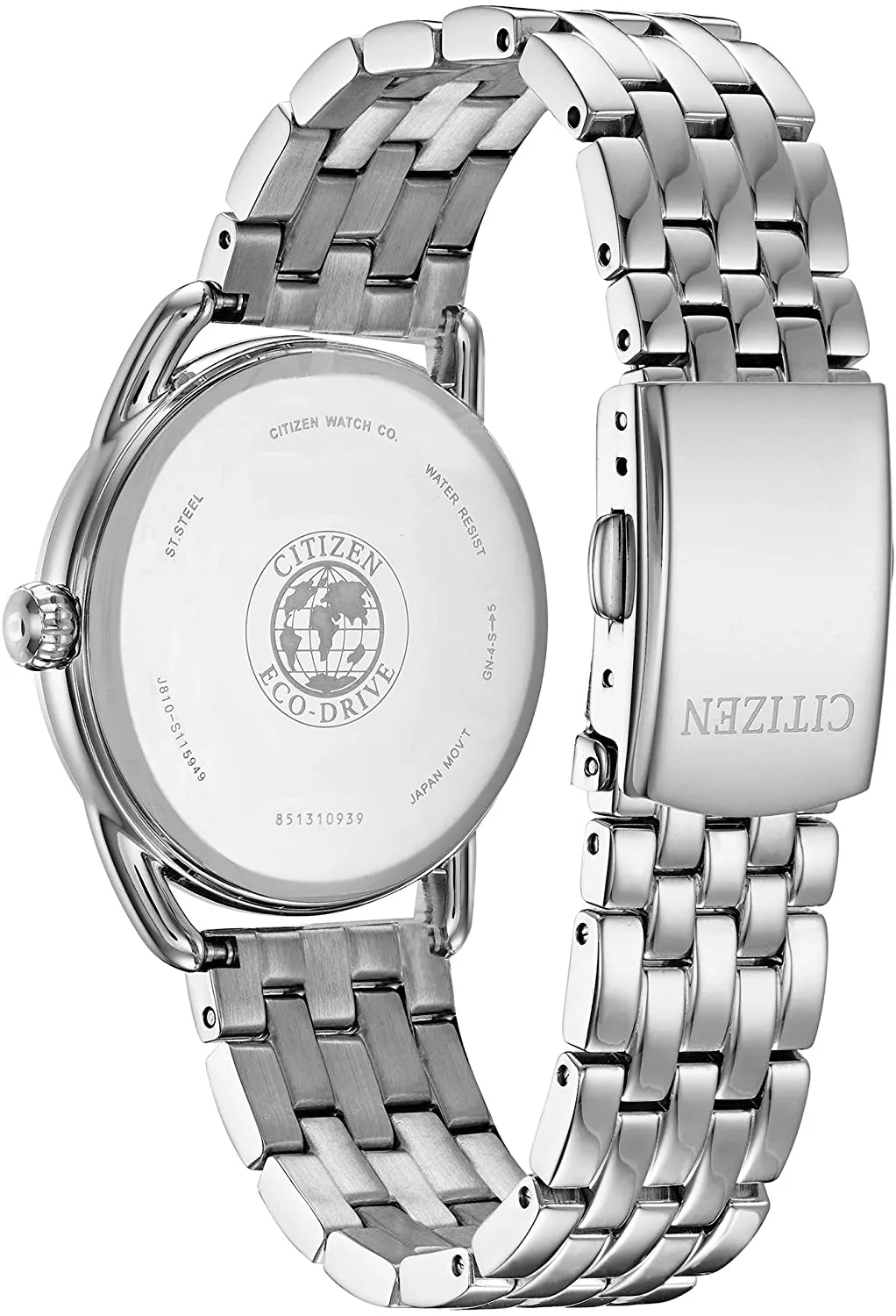 Citizen Pink Dial World Time Classic Watch FE6080-71X