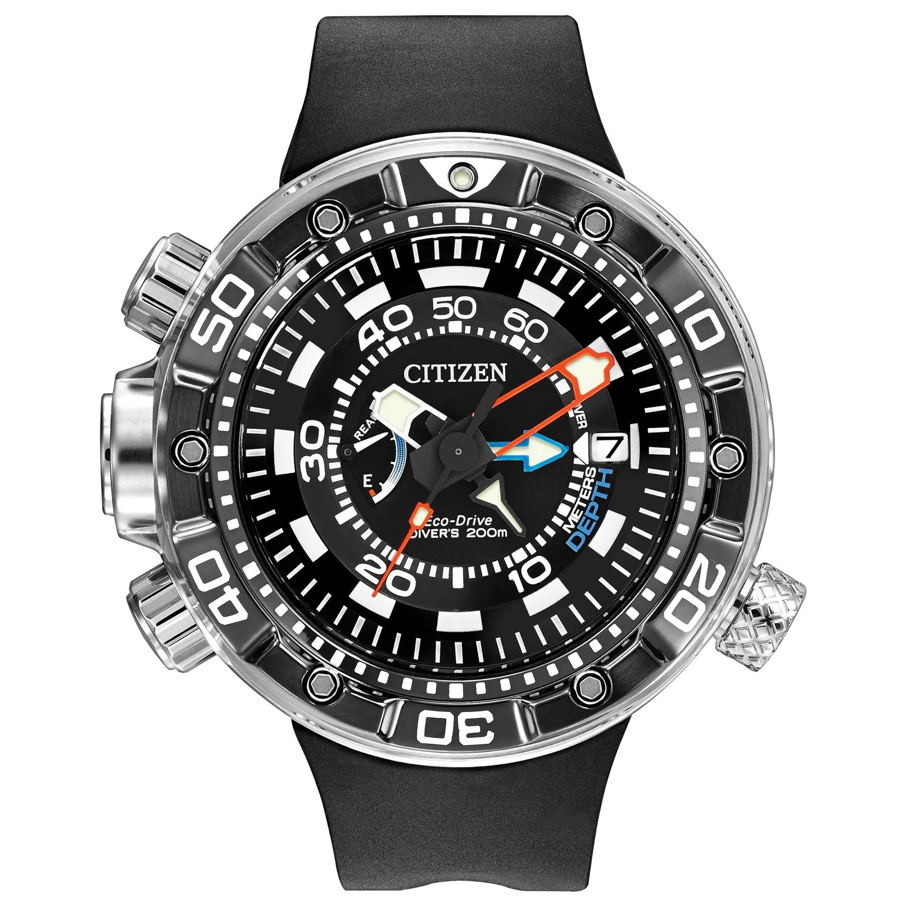 CITIZEN PROMASTER AQUALAND 200M DEPTH METER BN2029-01E
