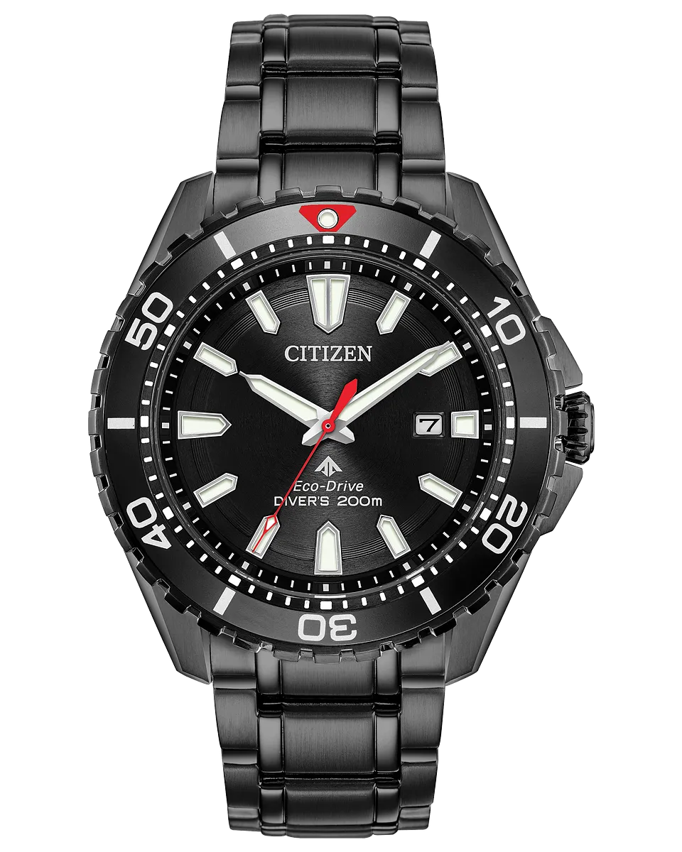 Citizen Promaster Diver Black on Black Watch BN0195-54E