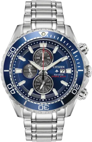 Citizen Promaster Diver Chronograph Eco Drive Mens Watch