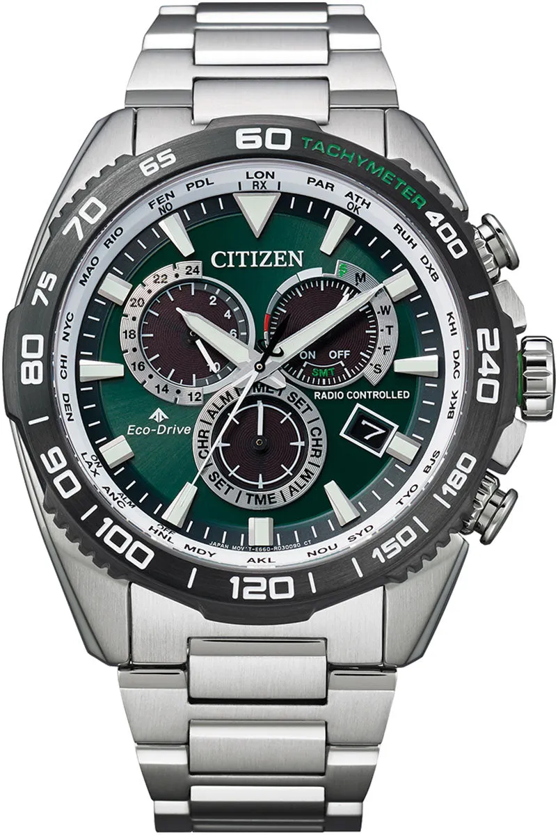 Citizen Promaster Perpetual Chrono A.T Eco Drive Mens Watch