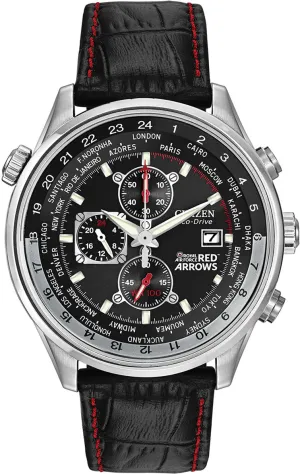 Citizen Red Arrows Chronograph World Time Eco Drive Watch