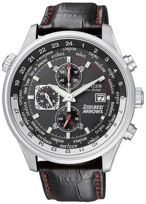 Citizen Red Arrows Chronograph World Time Eco Drive Watch