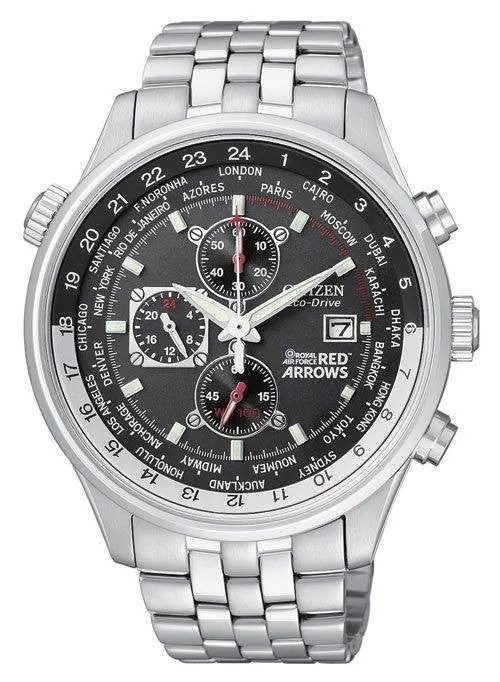 Citizen Red Arrows Chronograph World Time Eco Drive Watch