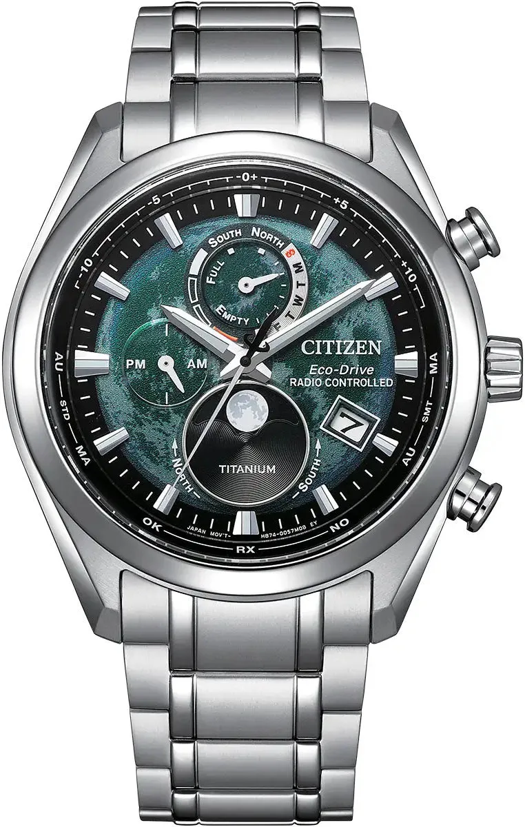 Citizen Tsuki Yomi Radio Controlled Moonphase Watch