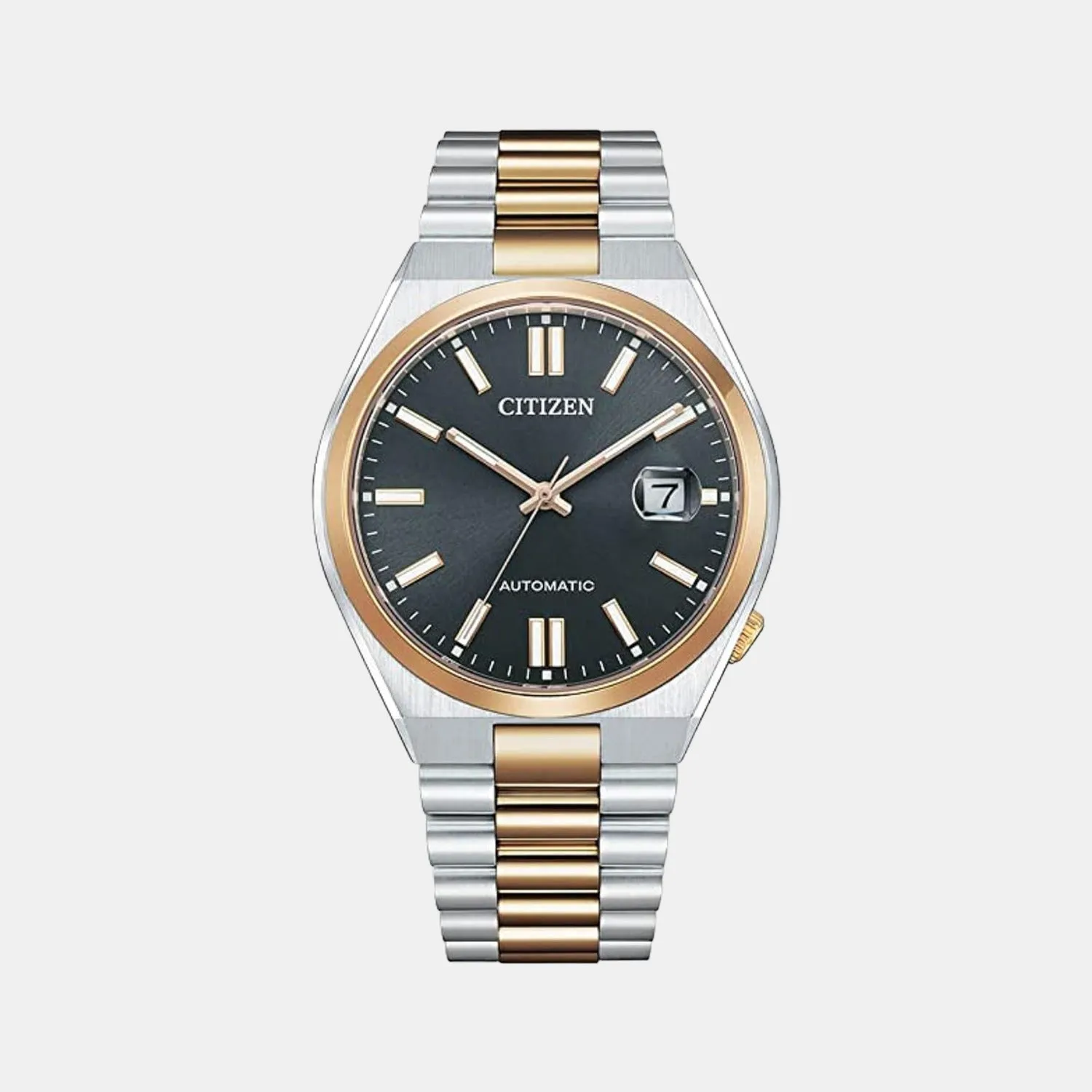 Citizen Tsuyosa Collection Men Automatic Grey Dial Analog Stainless Steel Watch NJ0154-80H