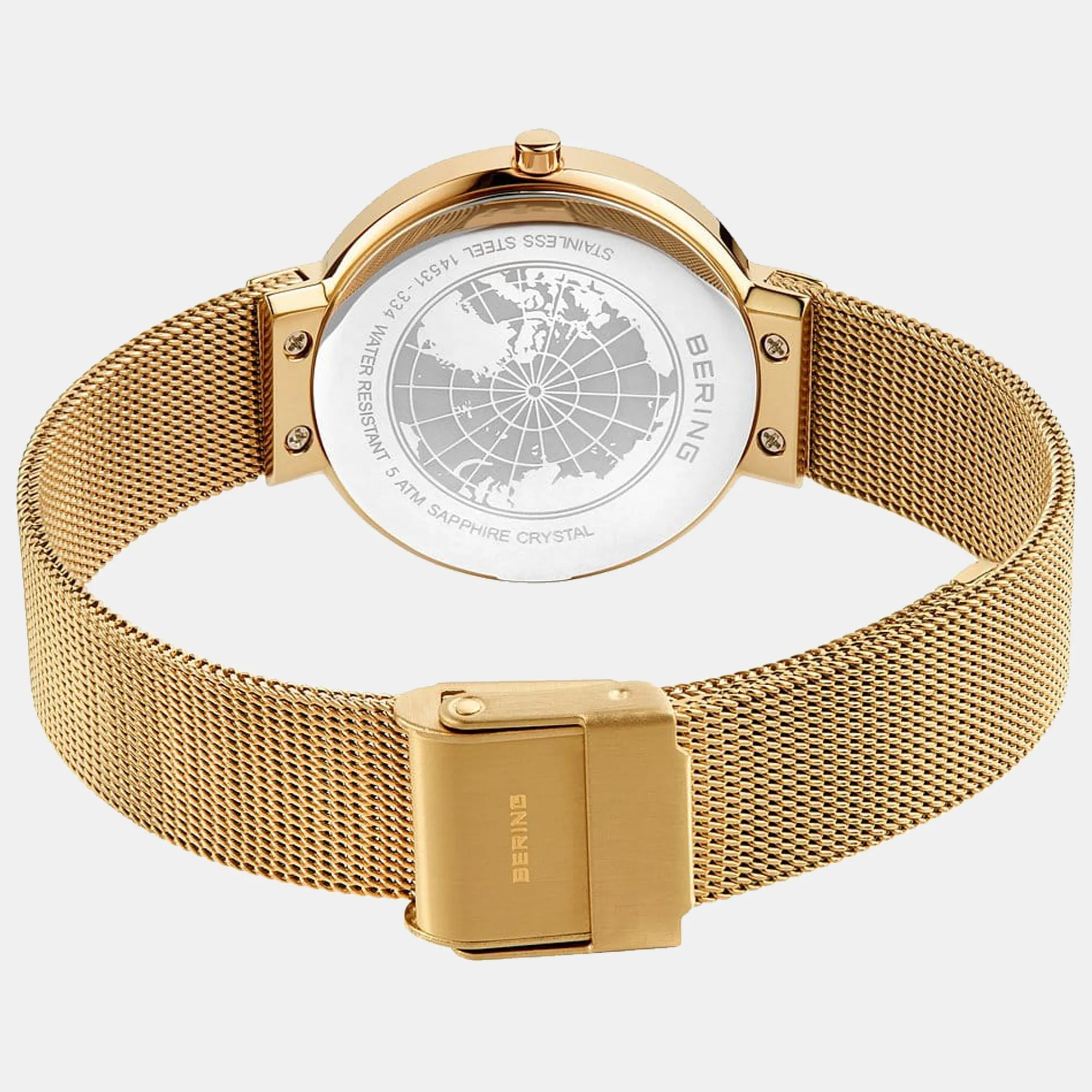 Classic Women's White Stainless Steel Watch 14531-334