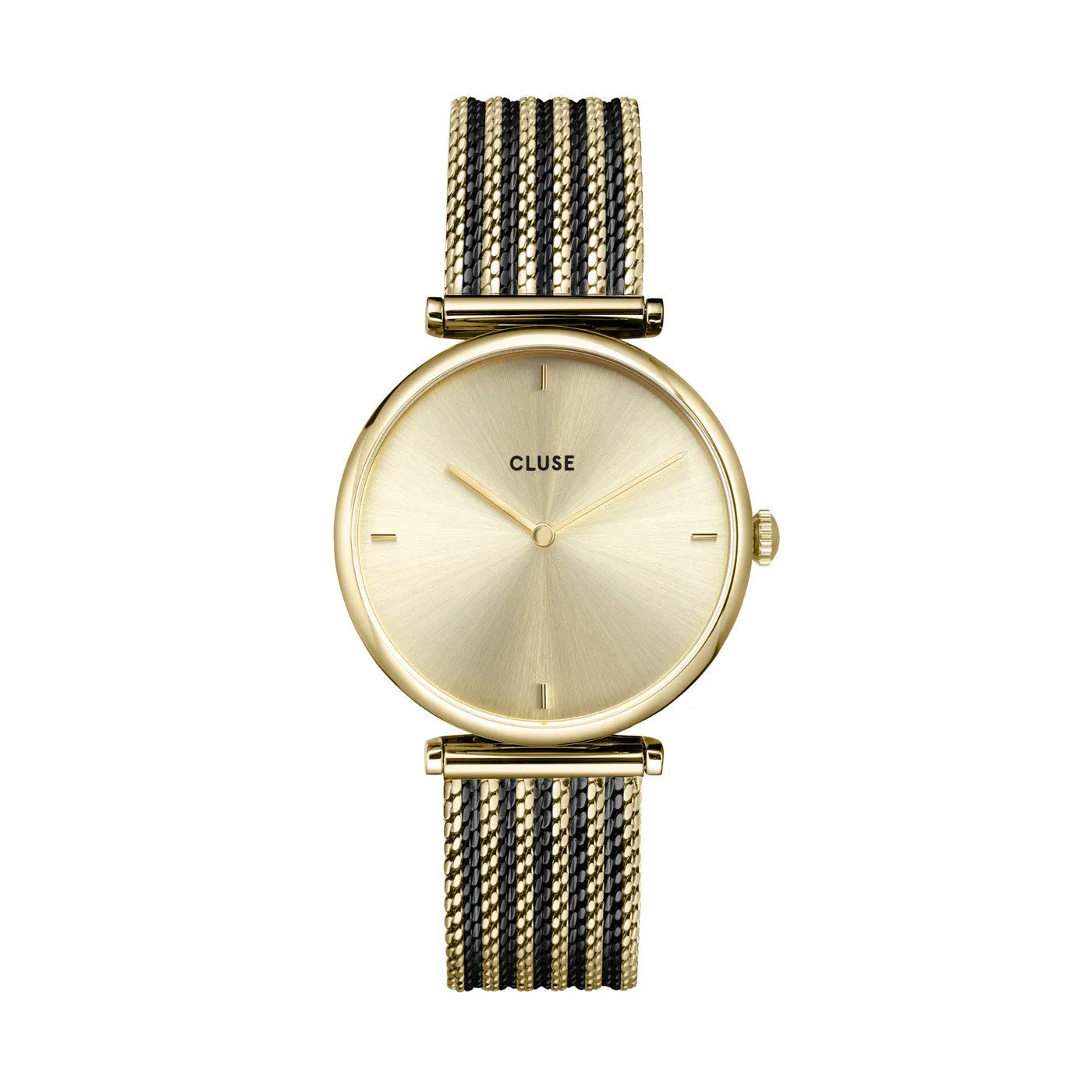 CLUSE Triomphe Full Gold/Black Gold Mesh CW10401