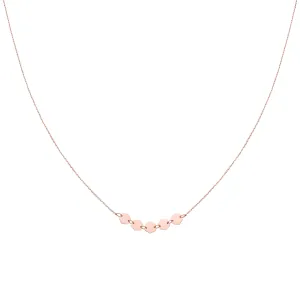 Collier CLUSE Essentielle Rose Gold Hexagons CLJ20001