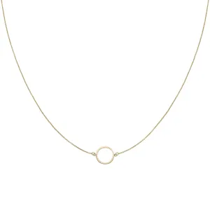 Collier/tour de cou CLUSE Essentielle Gold Open Circle Choker CLJ21002