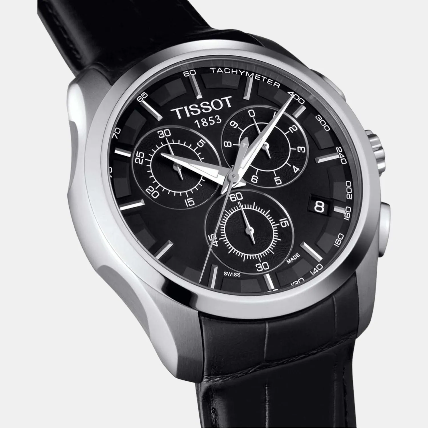Couturier Men Chronograph Leather Watch T0356171605100