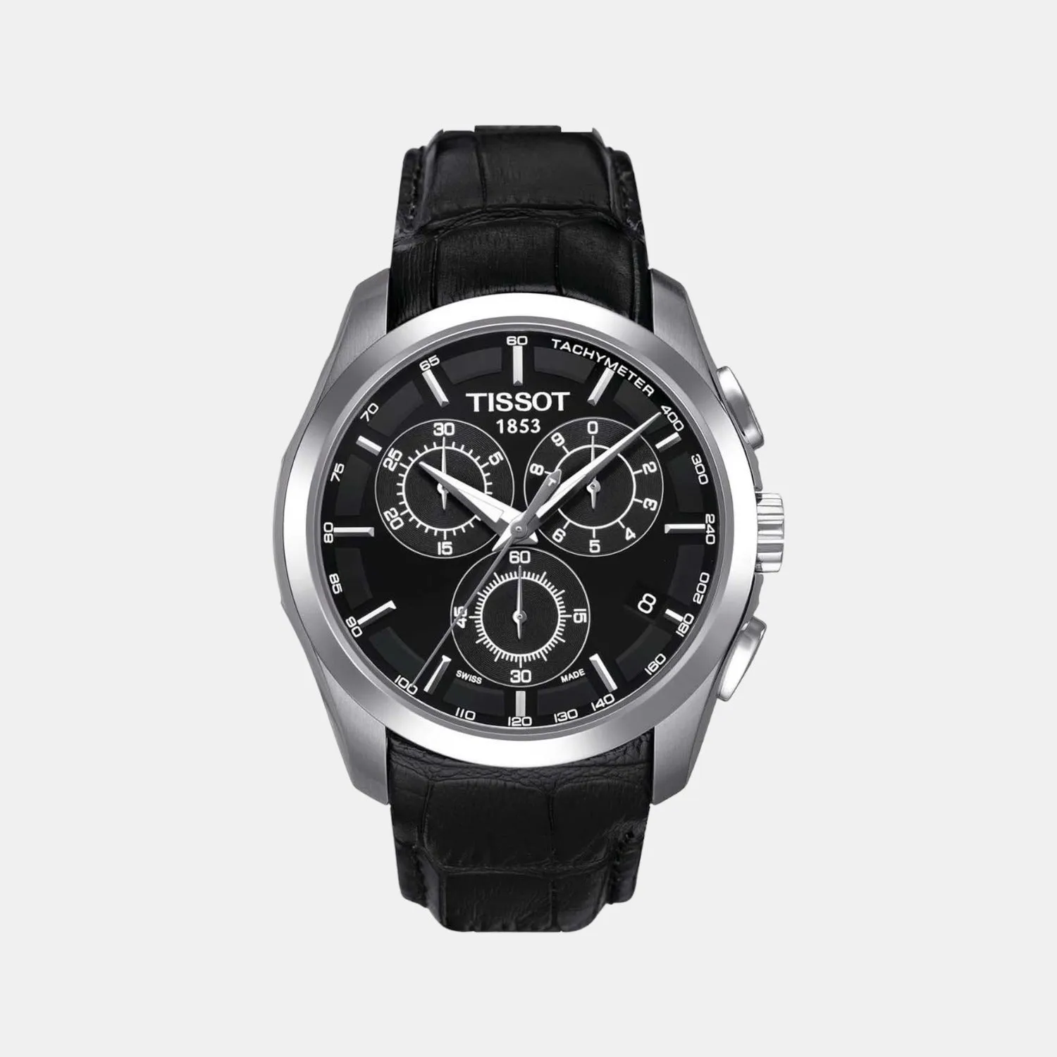 Couturier Men Chronograph Leather Watch T0356171605100