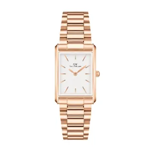 Daniel Wellington Bound 3-Link Rose Gold Watch 32x22mm