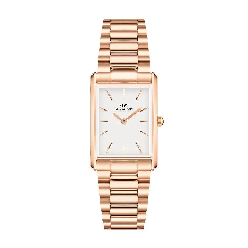 Daniel Wellington Bound 3-Link Rose Gold Watch 32x22mm