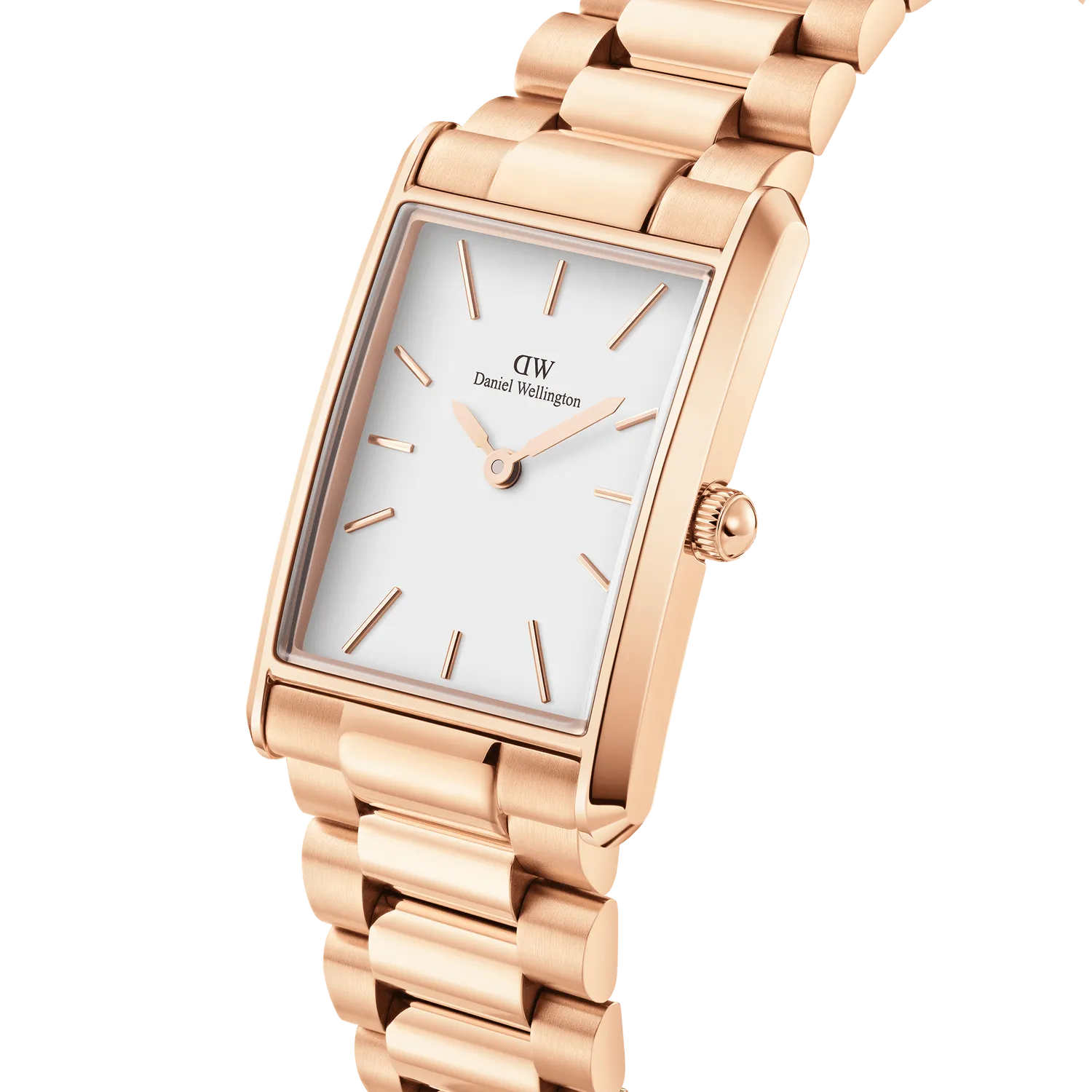 Daniel Wellington Bound 3-Link Rose Gold Watch DW00100702