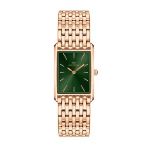 Daniel Wellington Bound 9-Link Emerald Sunray Rose Gold Watch