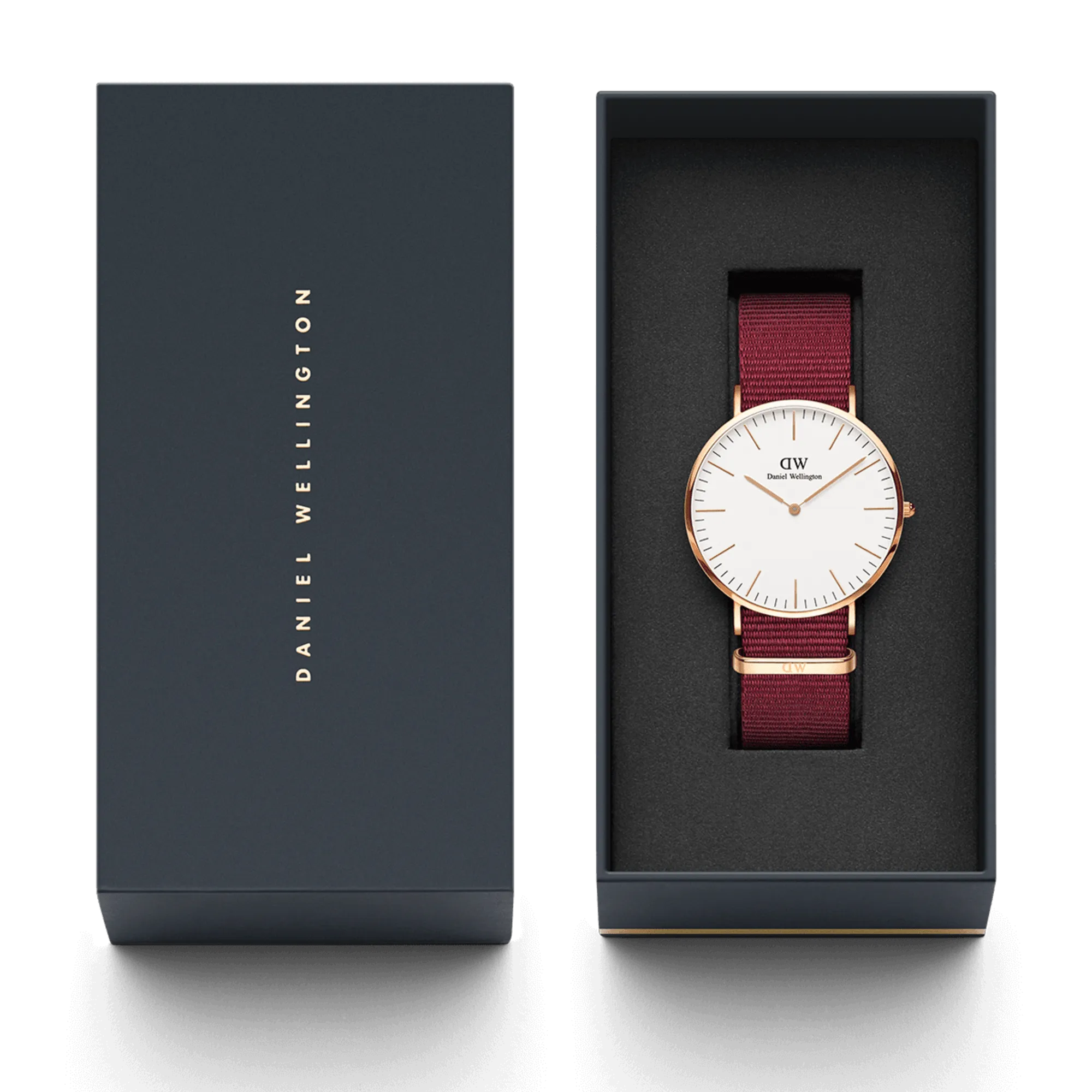 Daniel Wellington Classic 36mm Roselyn White Dial Watch DW00100271