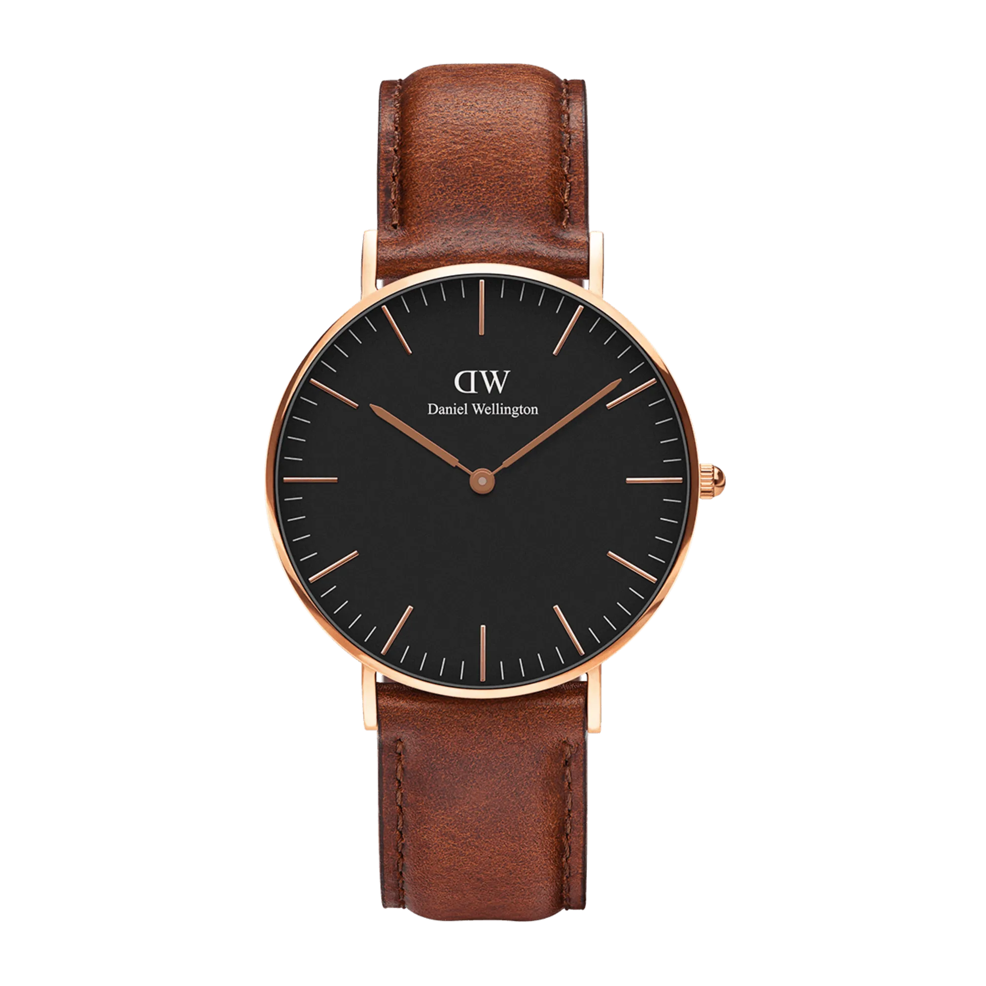 Daniel Wellington Classic 36mm St Mawes Black Dial Watch DW00100136