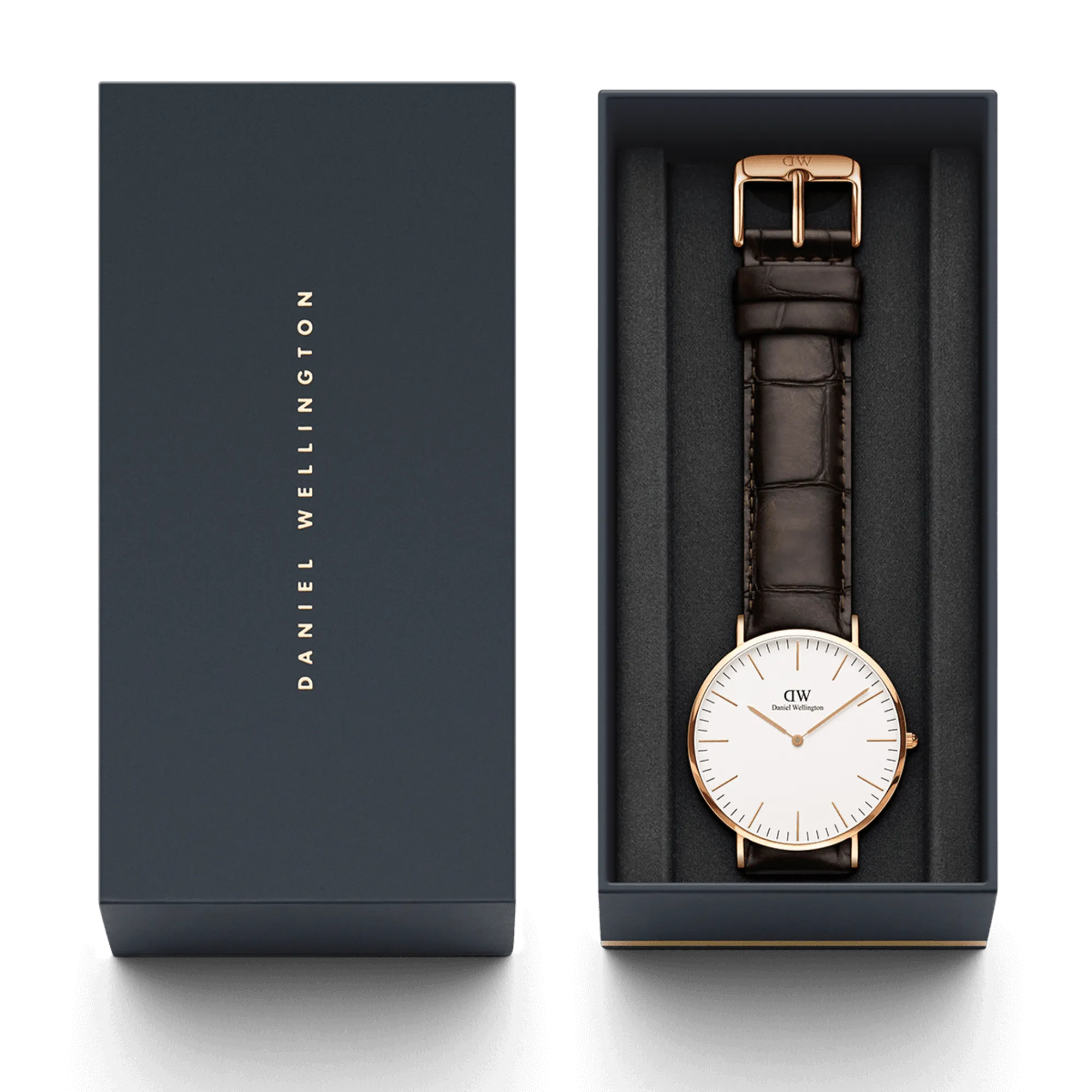 Daniel Wellington Classic 36mm York White Dial Watch DW00100038