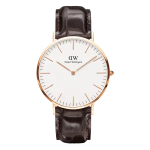 Daniel Wellington Classic 36mm York White Dial Watch DW00100038