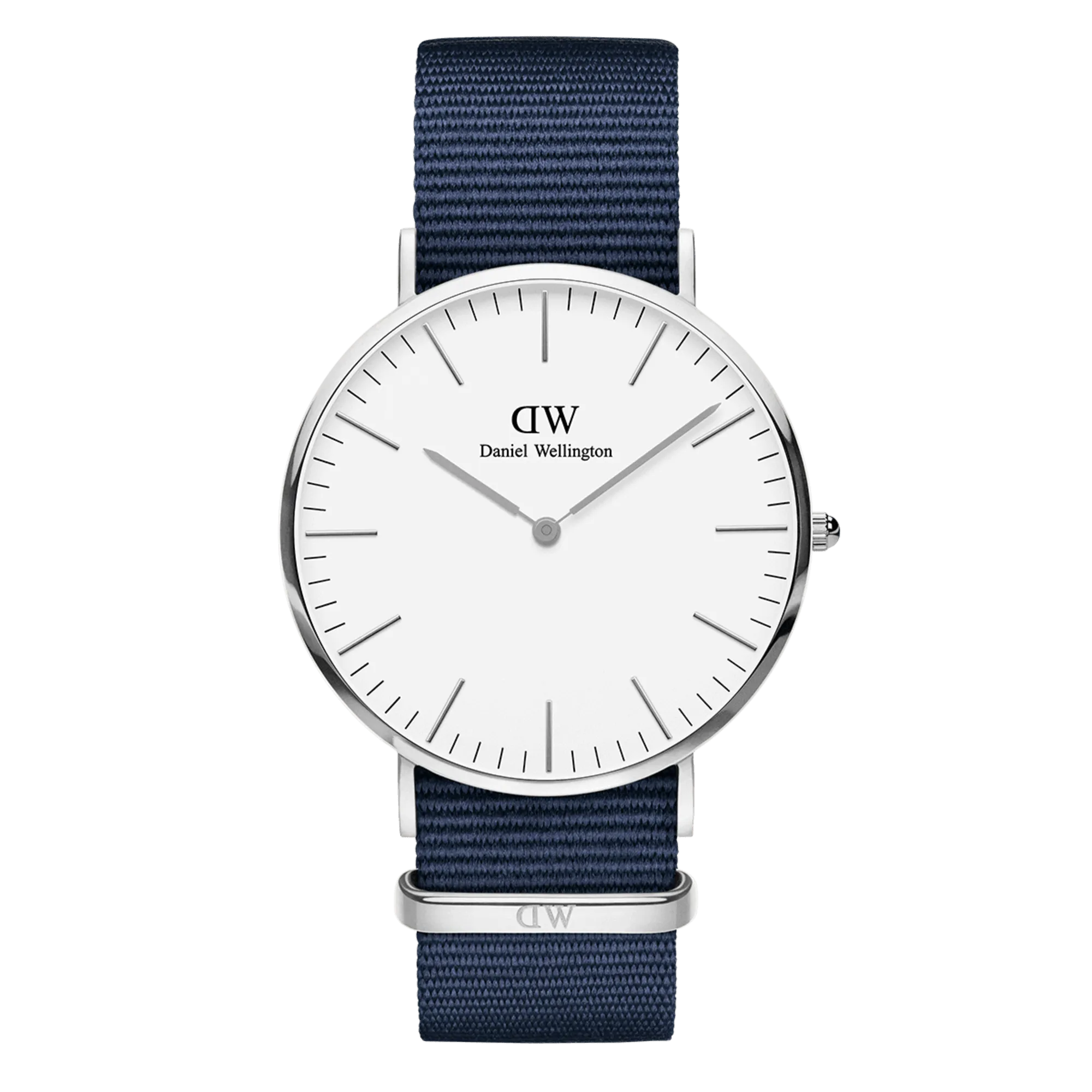 Daniel Wellington Classic 40mm Bayswate White Dial Watch DW00100276