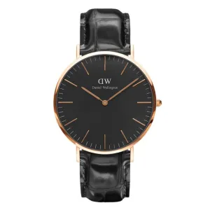 Daniel Wellington - Classic Black Reading 40mm oro rosato orologio uomo