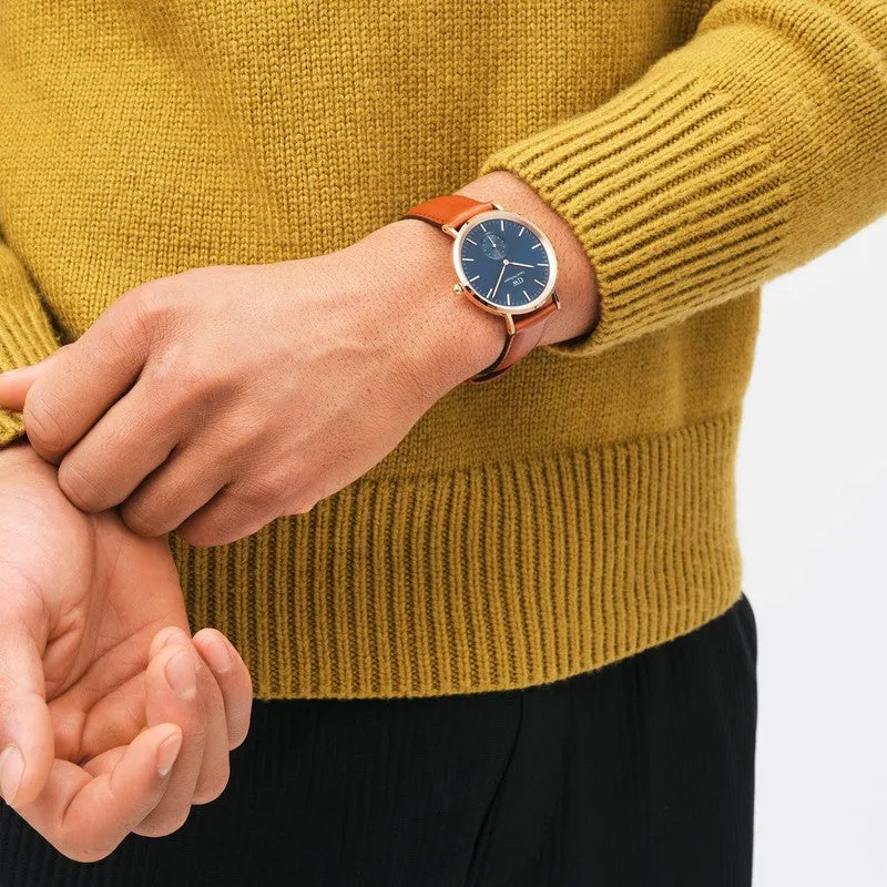 Daniel Wellington Classic Multi-Eye St Mawes Arctic Rose Gold 40mm Watch