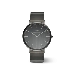 Daniel Wellington Classic Piano Link Graphite Unitone Watch