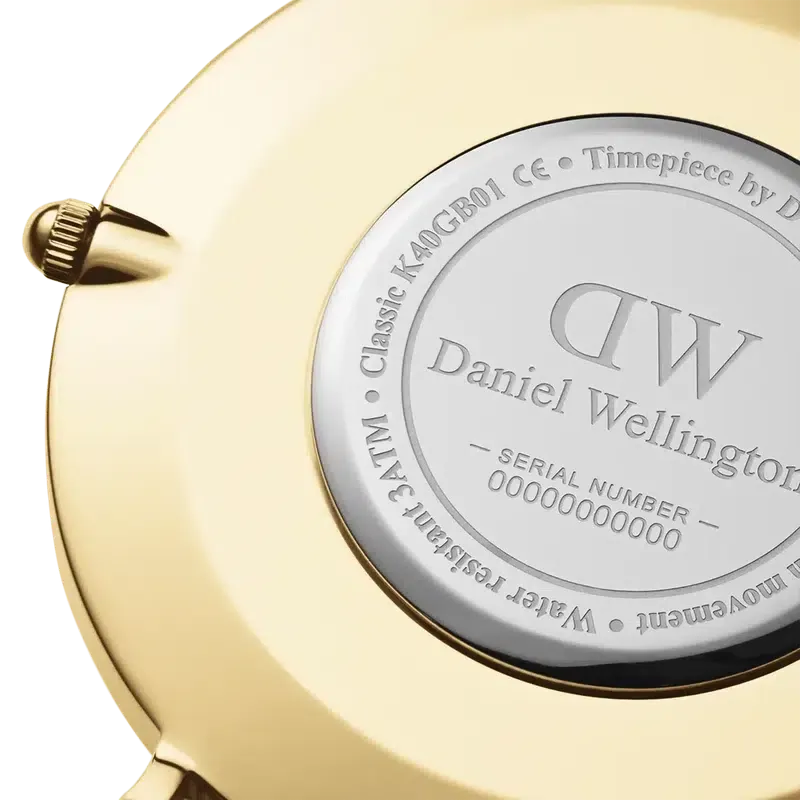 Daniel Wellington Classic Sheffield Gold Watch 36mm