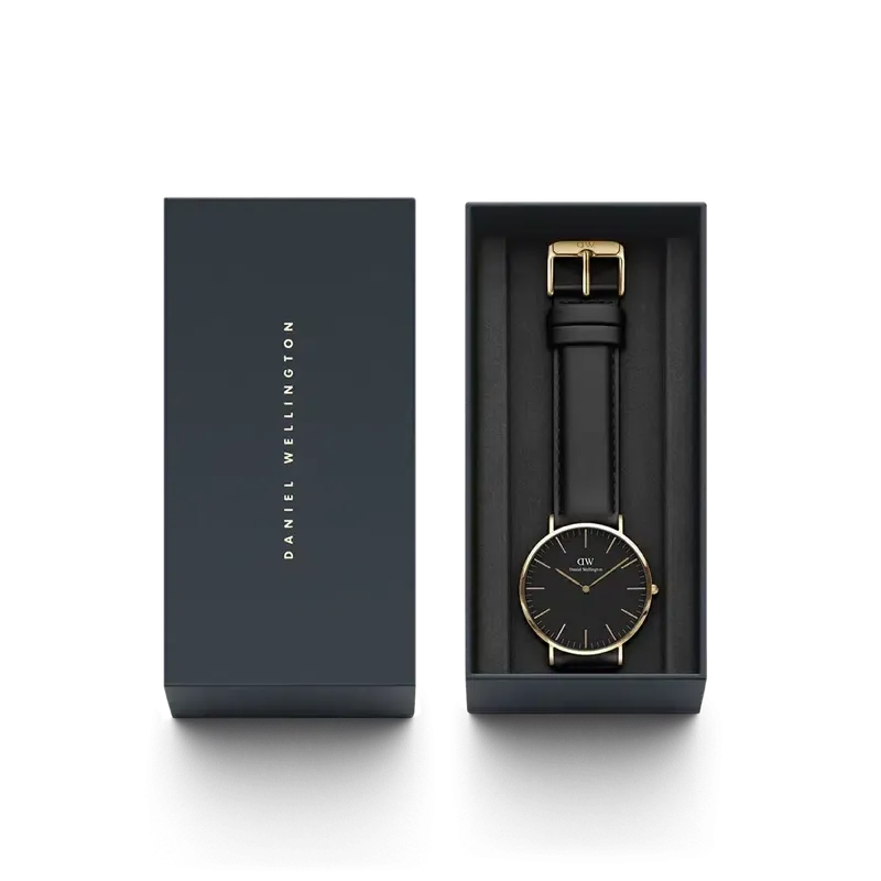 Daniel Wellington Classic Sheffield Gold Watch 40mm