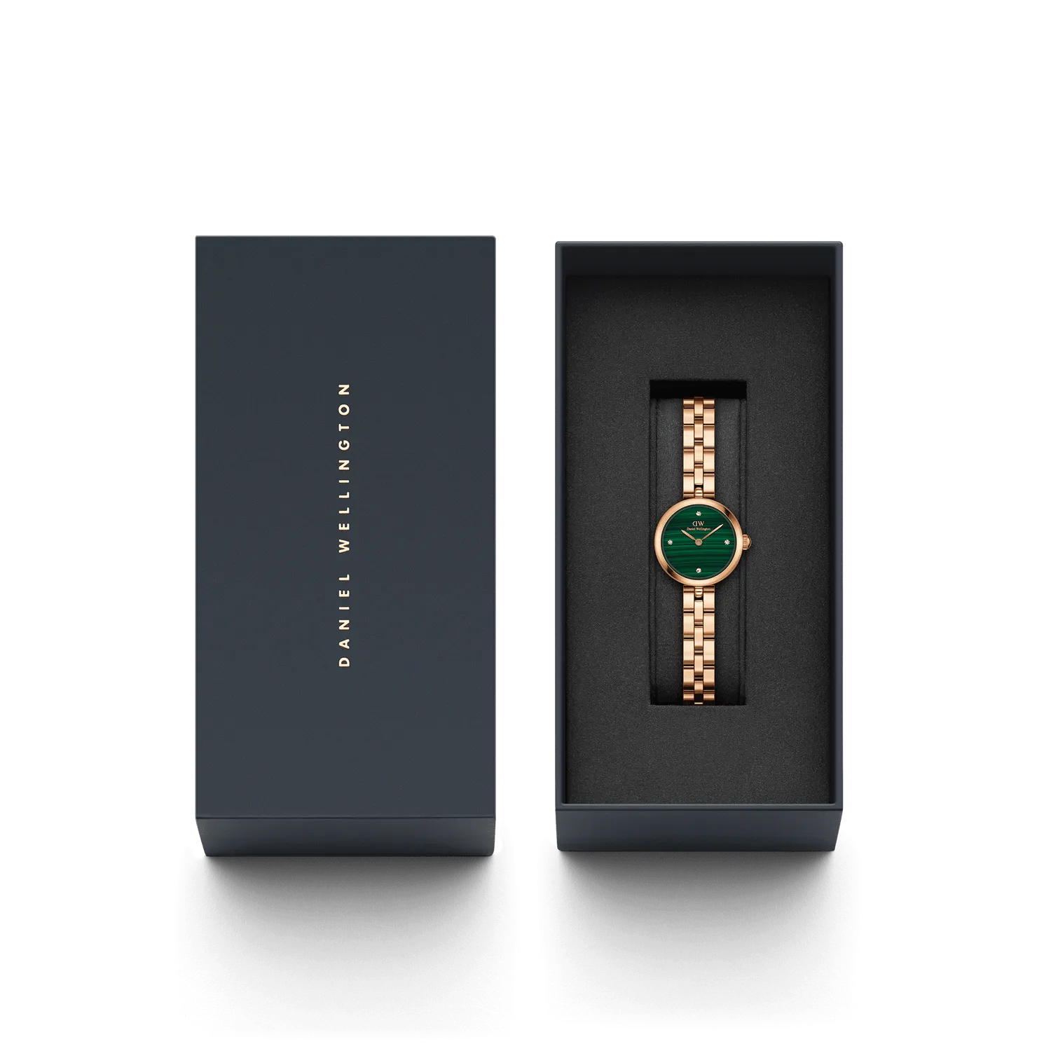 Daniel Wellington Elan Lumine Malachite Rose Gold Watch DW00100721