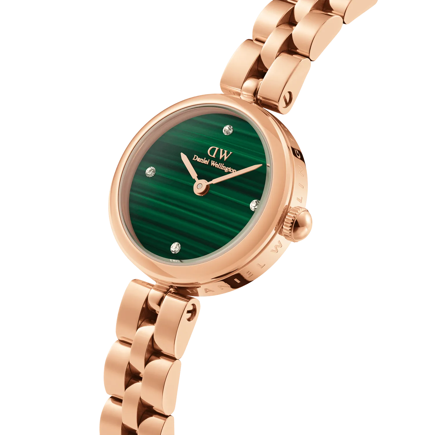 Daniel Wellington Elan Lumine Malachite Rose Gold Watch DW00100721