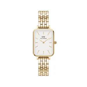 Daniel Wellington Evergold 26mm Quadro Watch with 5-Link Bracelet DW00100622