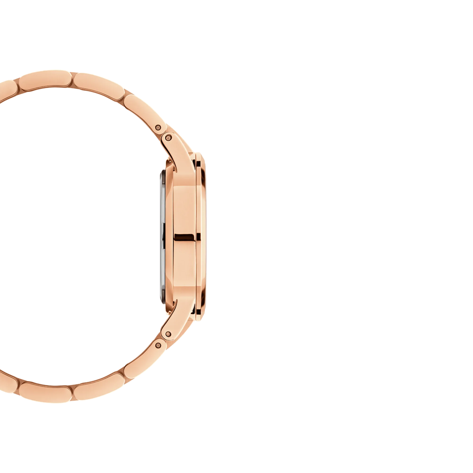 Daniel Wellington Iconic Link 28mm Light Pink Dial Watch DW00100370